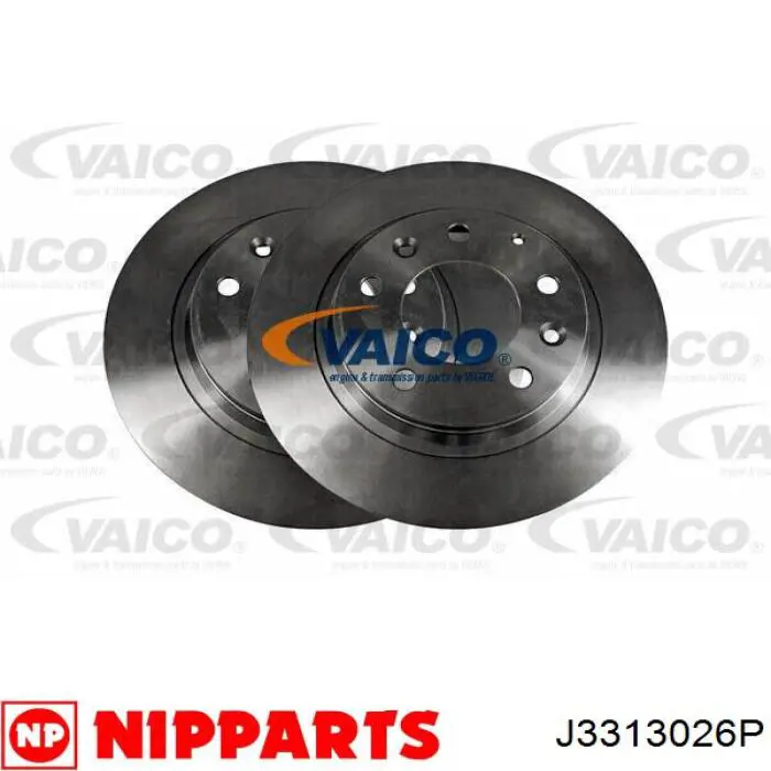 Купити J3313026P Nipparts Диск заднього гальма