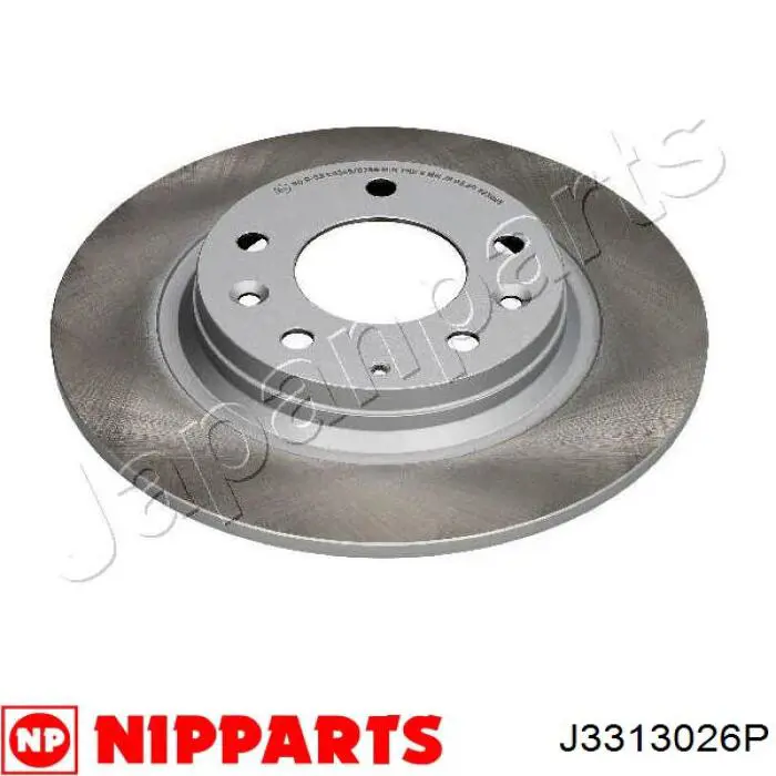 Диск гальмівний задній J3313026P Nipparts