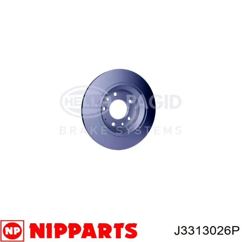 Задні дискові гальма Nipparts J3313026P ціна, від 27.56 USD