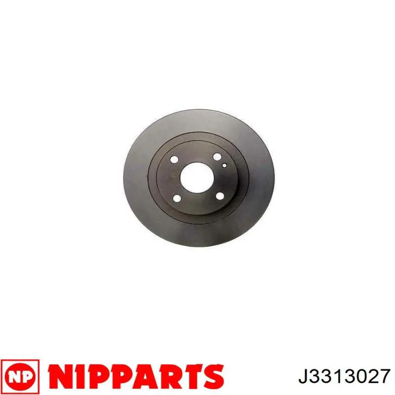 Диск гальмівний задній Nipparts J3313027