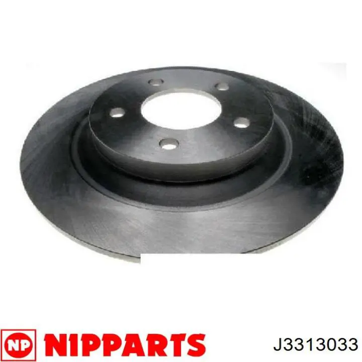 Диск гальмівний задній Nipparts J3313033