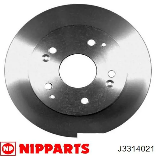 Купити J3314021 Nipparts Диск заднього гальма