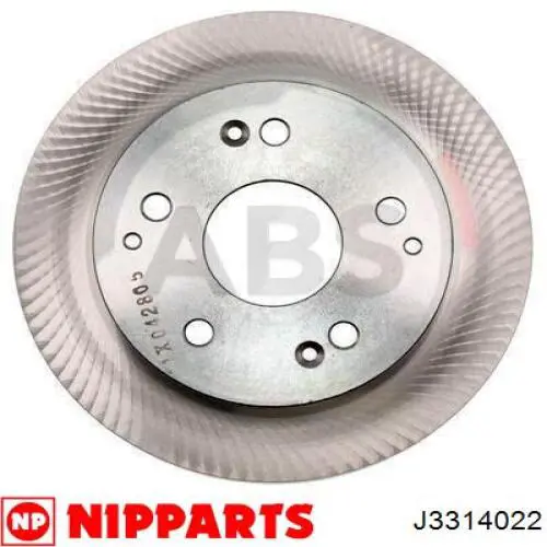 Диск гальмівний задній J3314022 Nipparts