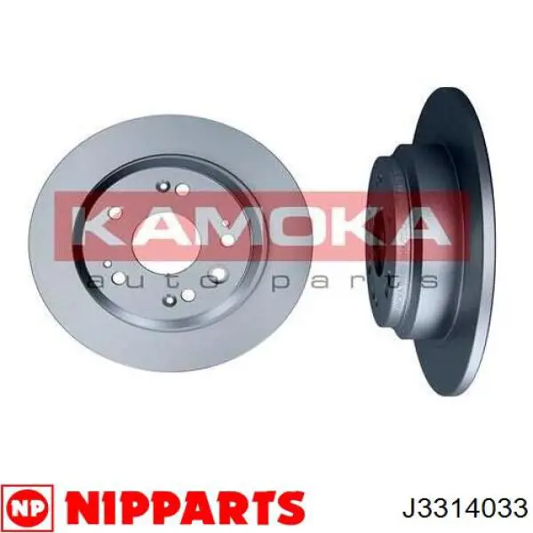 Купити J3314033 Nipparts Диск заднього гальма