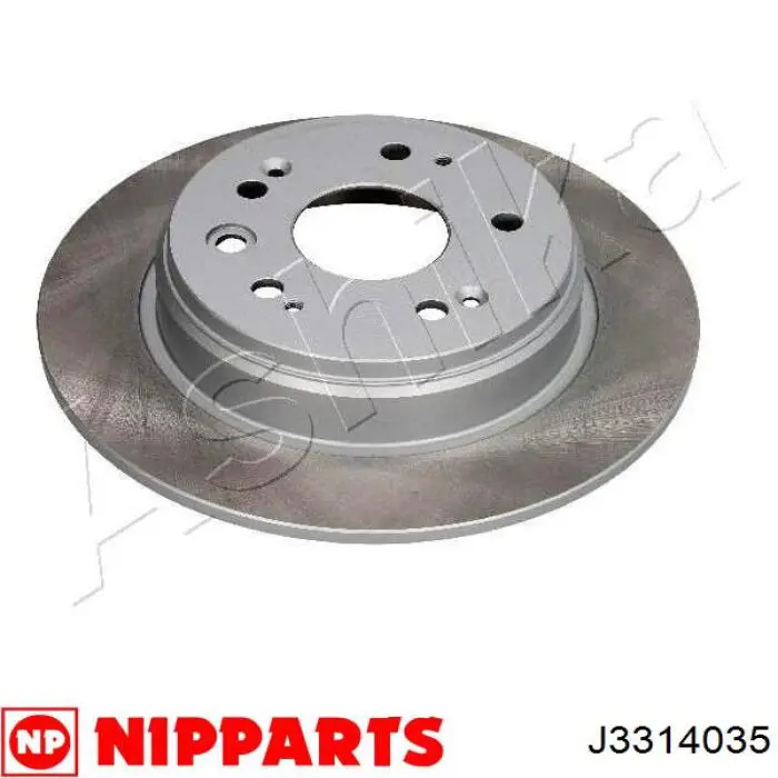 J3314035 Nipparts диск гальмівний задній