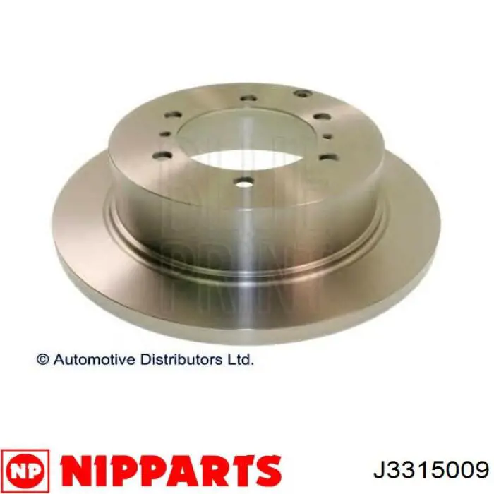 Задні дискові гальма Nipparts J3315009 ціна, від 38.22 USD