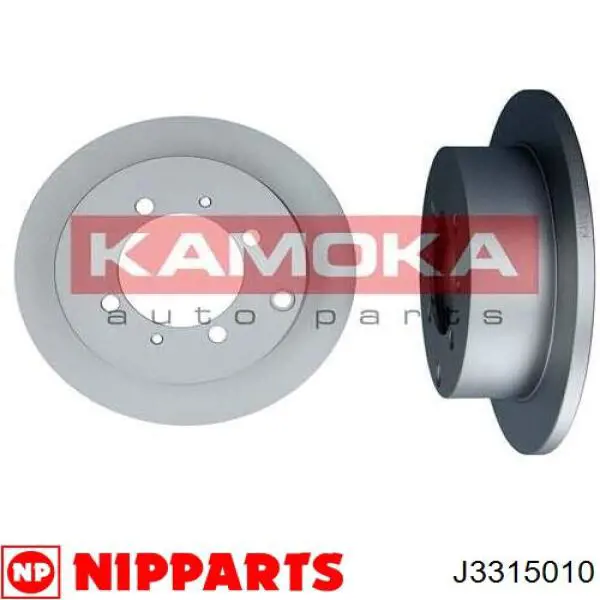Задні дискові гальма Nipparts J3315010 ціна, від 29.06 USD