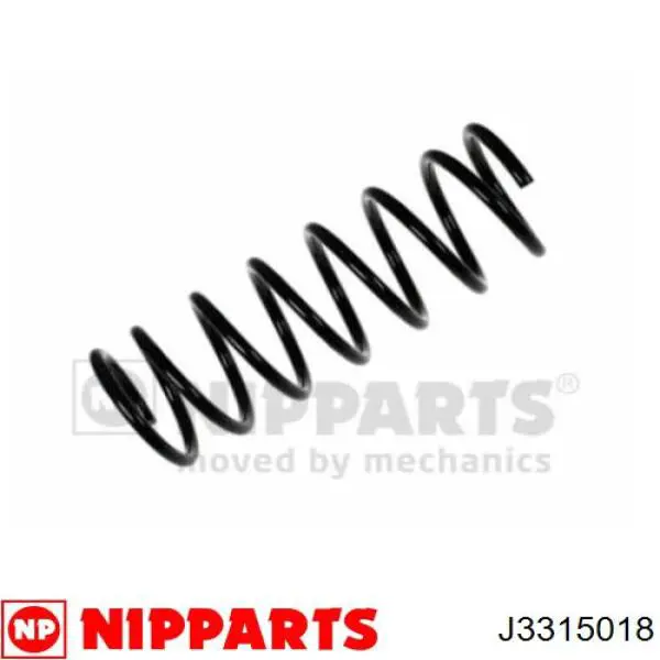 J3315018 Nipparts диск гальмівний задній