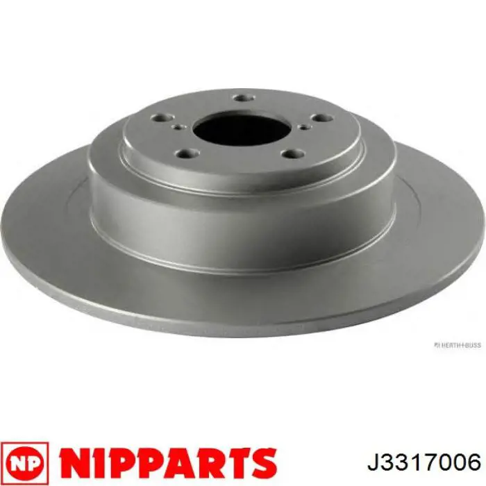Гальмівні диски J3317006 Nipparts