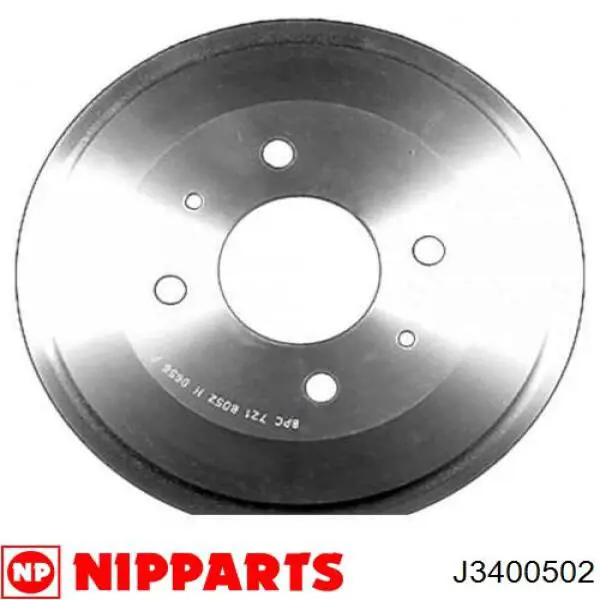 Барабан гальмівний задній J3400502 Nipparts