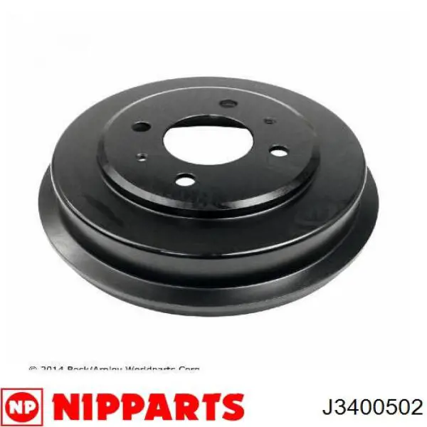 Барабан гальмівний задній Nipparts J3400502 ціна, від 21.00 USD