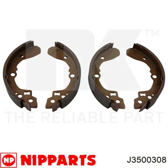 Колодки гальмові задні, барабанні 194550 Maxgear