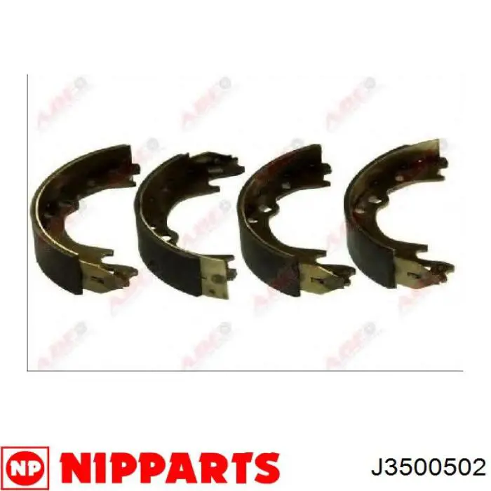 Колодки гальмові задні, барабанні ABS 9035 ціна, від 23.81 USD