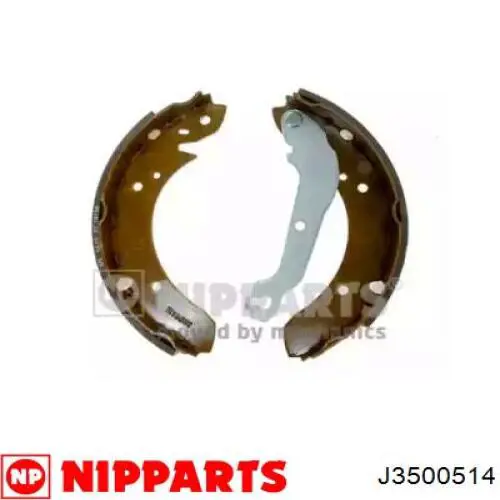 Колодки гальмові задні, барабанні Nipparts J3500514 ціна, від 20.13 USD