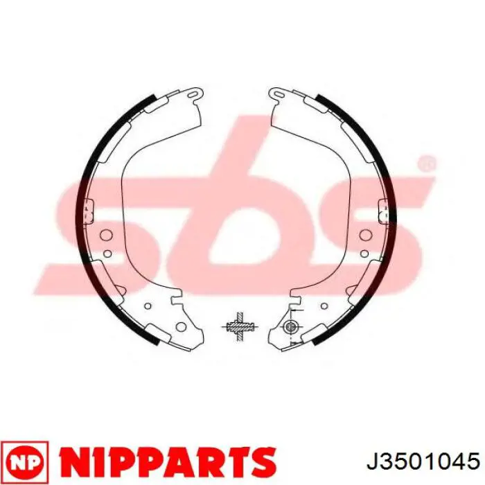 Колодки гальмові задні, барабанні ATE 3013703192 ціна, від 35.71 USD