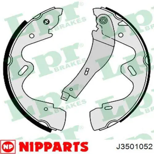 Колодки гальмові задні, барабанні 69053200 Nissan/Infiniti