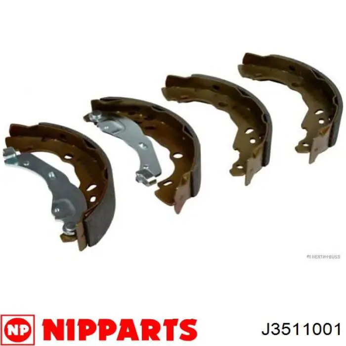 Колодки ручника 633902 Hans Pries (Topran)