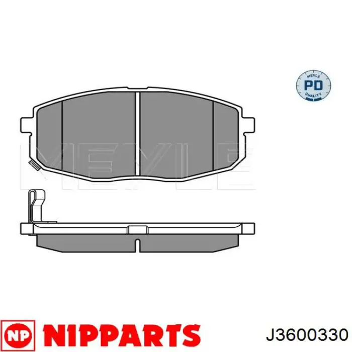 Передні тормозні колодки S0K2JA3328ZA Hyundai/Kia