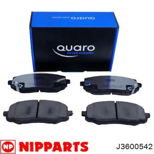 Купити J3600542 Nipparts Колодки гальмівні передні, дискові