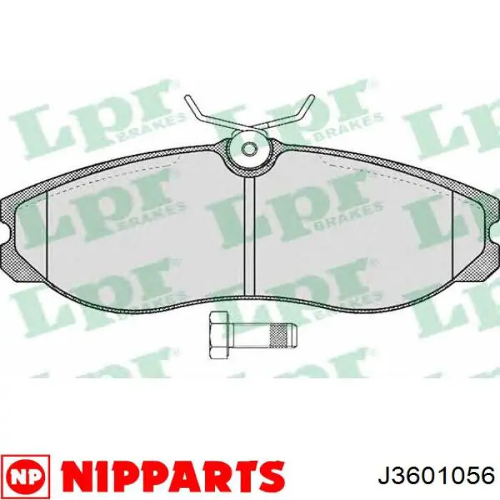 Передні тормозні колодки 1495951 Ford