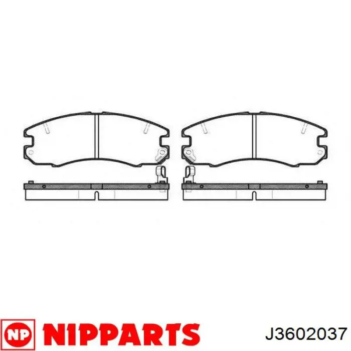 Тормозні колодки Optimal BP09549