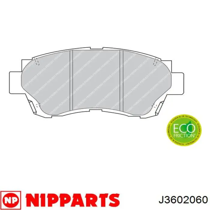 449150021 Toyota Передні гальмівні колодки
