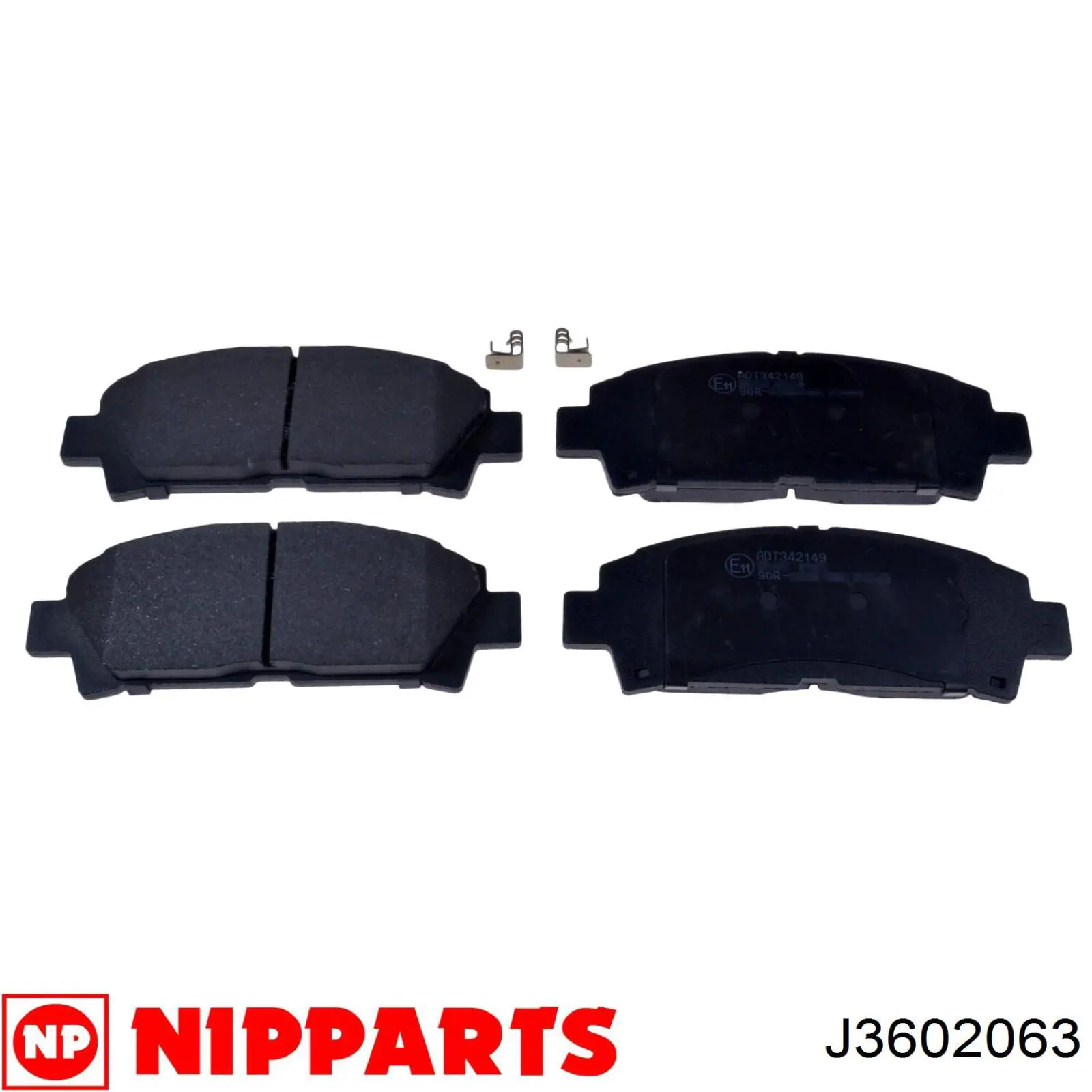 446520510 Toyota Передні гальмівні колодки
