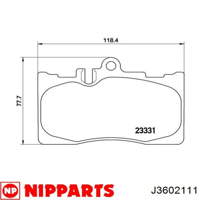 Купити 986495138 Bosch Колодки гальмівні передні, дискові