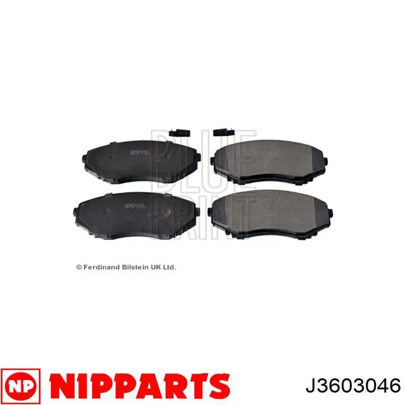 Передні тормозні колодки TS200055 Mitsubishi