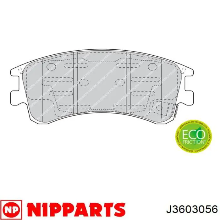 Передні тормозні колодки G2YS2223Z Mazda