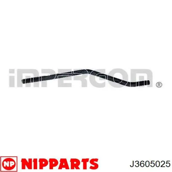 J3605025 Nipparts Передні гальмівні колодки