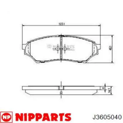 Купити 986424713 Bosch Колодки гальмівні передні, дискові