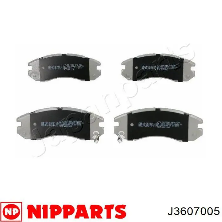 Купити J3607005 Nipparts Колодки гальмівні передні, дискові