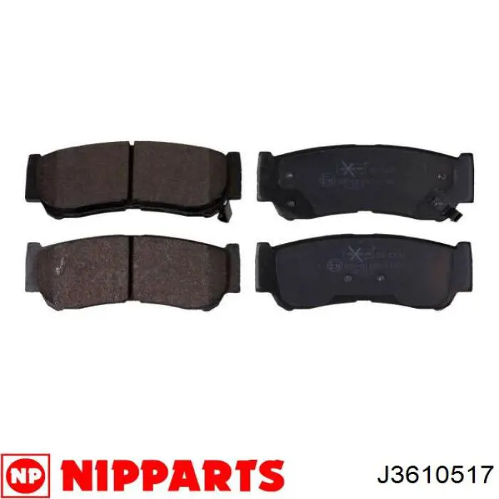 Задні дискові колодки Hyundai/Kia S583022BA20