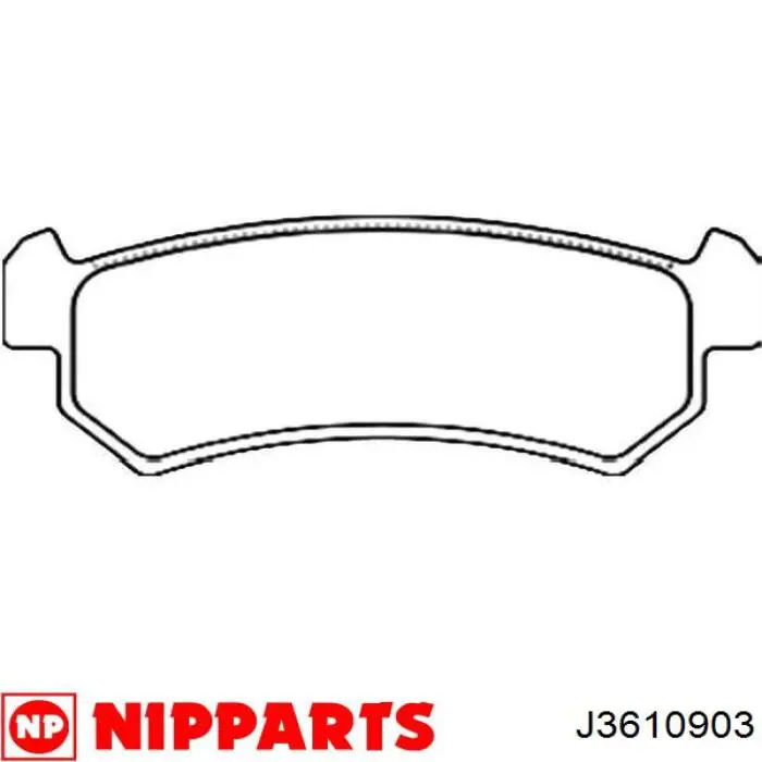 Задні гальмівні колодки General Motors P96405131 ціна, від 10.13 USD