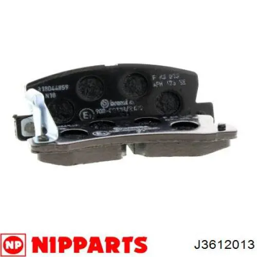 0449220090 Toyota Колодки гальмівні задні, дискові