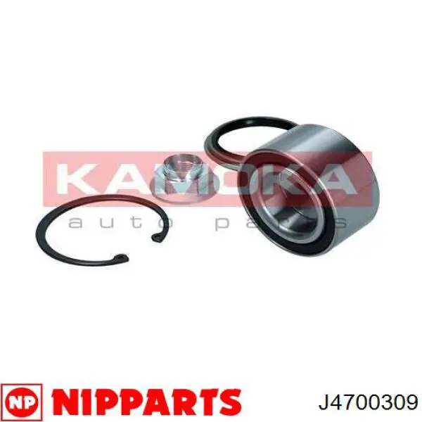Комплект підшипник маточини передньої Nipparts J4700309 ціна, від 22.77 USD