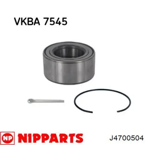 Купити J4700504 Nipparts Підшипник ступиці передньої