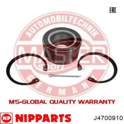 Підшипник маточини Nipparts J4700910