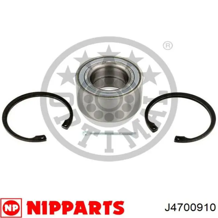 Купити J4700910 Nipparts Підшипник ступиці передньої
