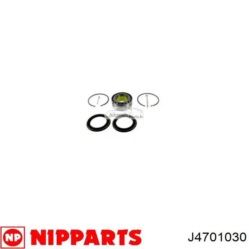 Купити J4701030 Nipparts Підшипник ступиці передньої