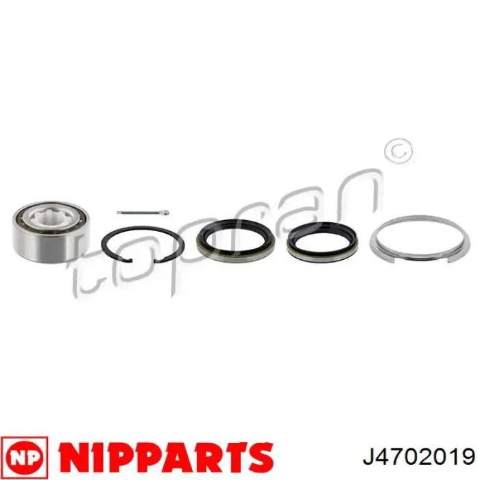 Підшипник ступиці J4702019 Nipparts