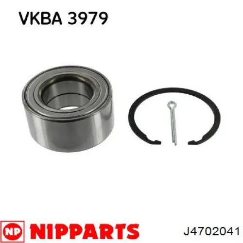 Купити J4702041 Nipparts Підшипник ступиці передньої