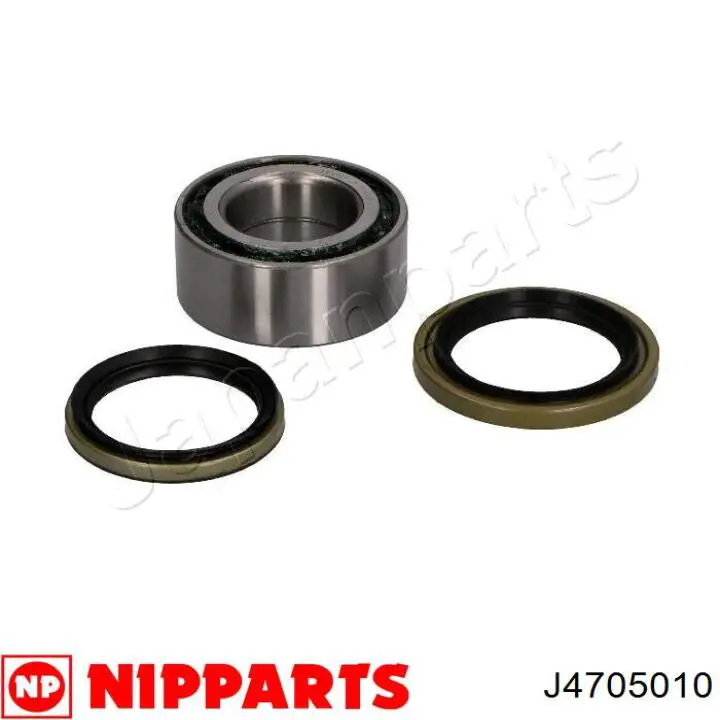 Комплект підшипник маточини передньої Nipparts J4705010 ціна, від 14.25 USD