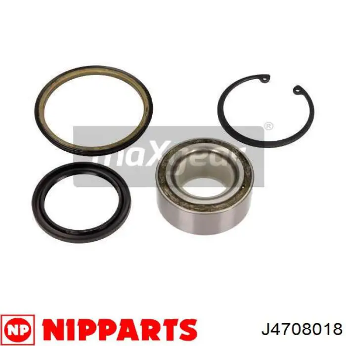 Купити J4708018 Nipparts Підшипник ступиці передньої