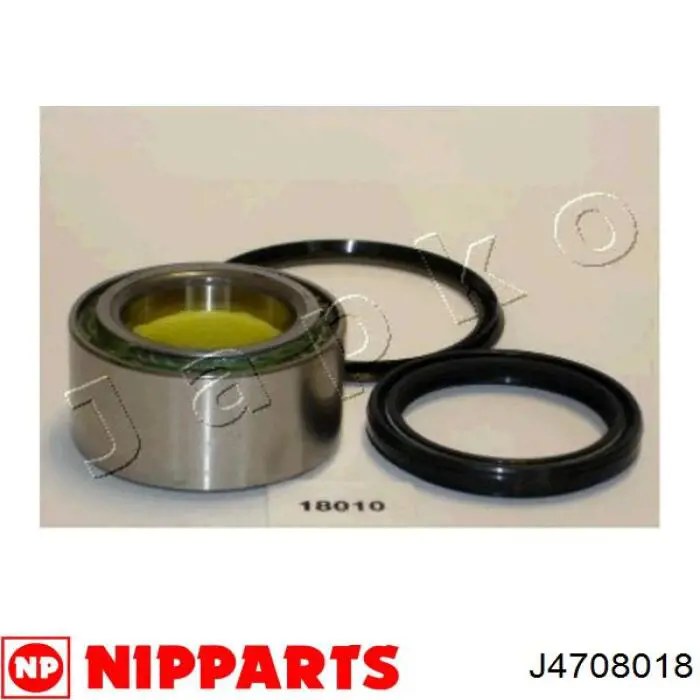 J4708018 Nipparts Підшипник маточини передньої