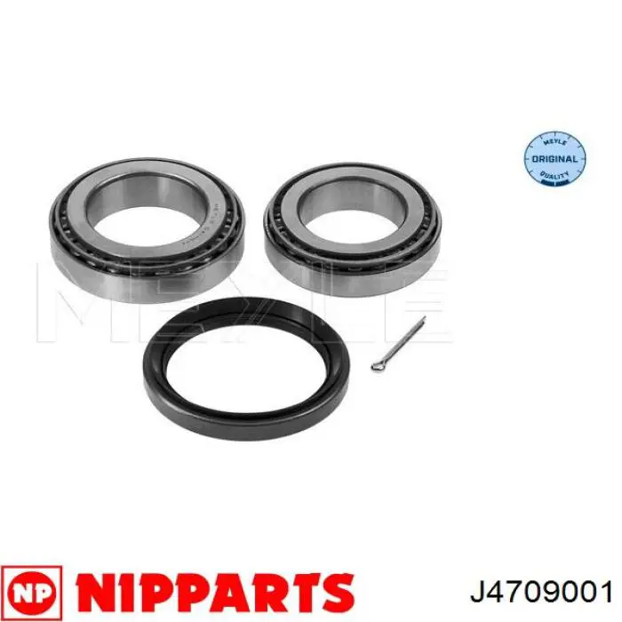 Комплект підшипник маточини передньої Nipparts J4709001 ціна, від 18.68 USD