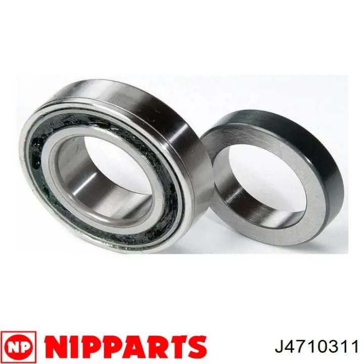 Купити J4710311 Nipparts Підшипник задньої ступиці