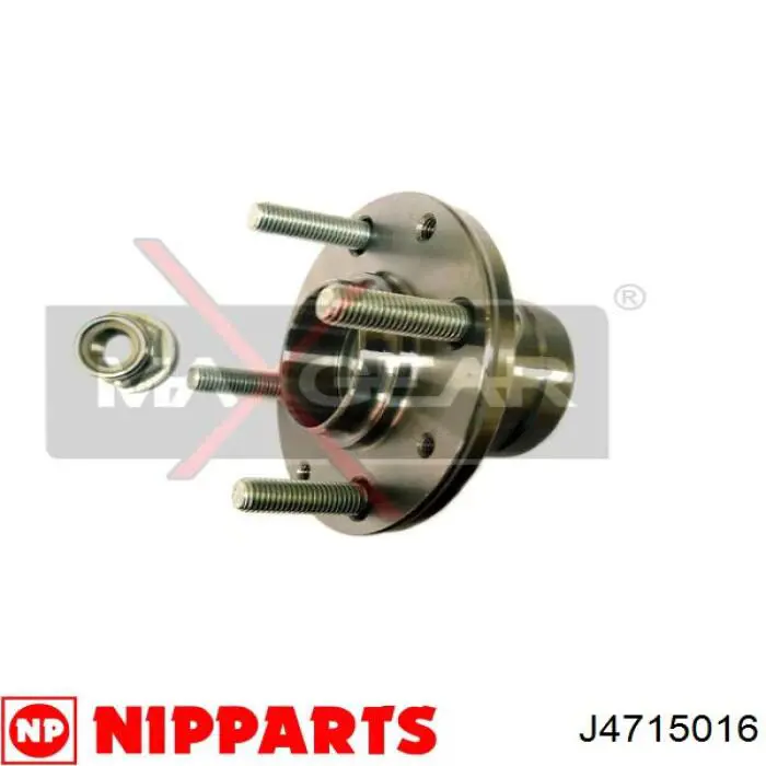 Маточини задніх коліс Nipparts J4715016 ціна, від 39.85 USD