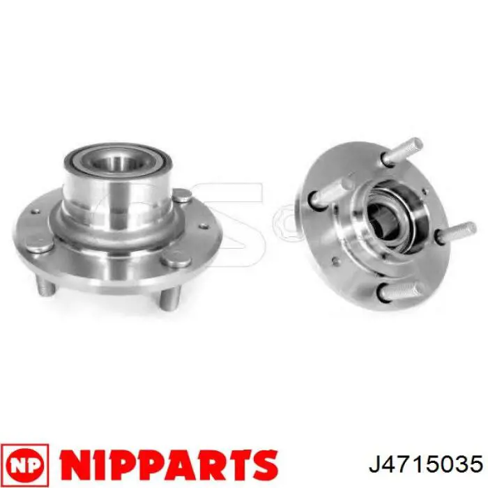 Купити J4715035 Nipparts Підшипник ступиці колеса
